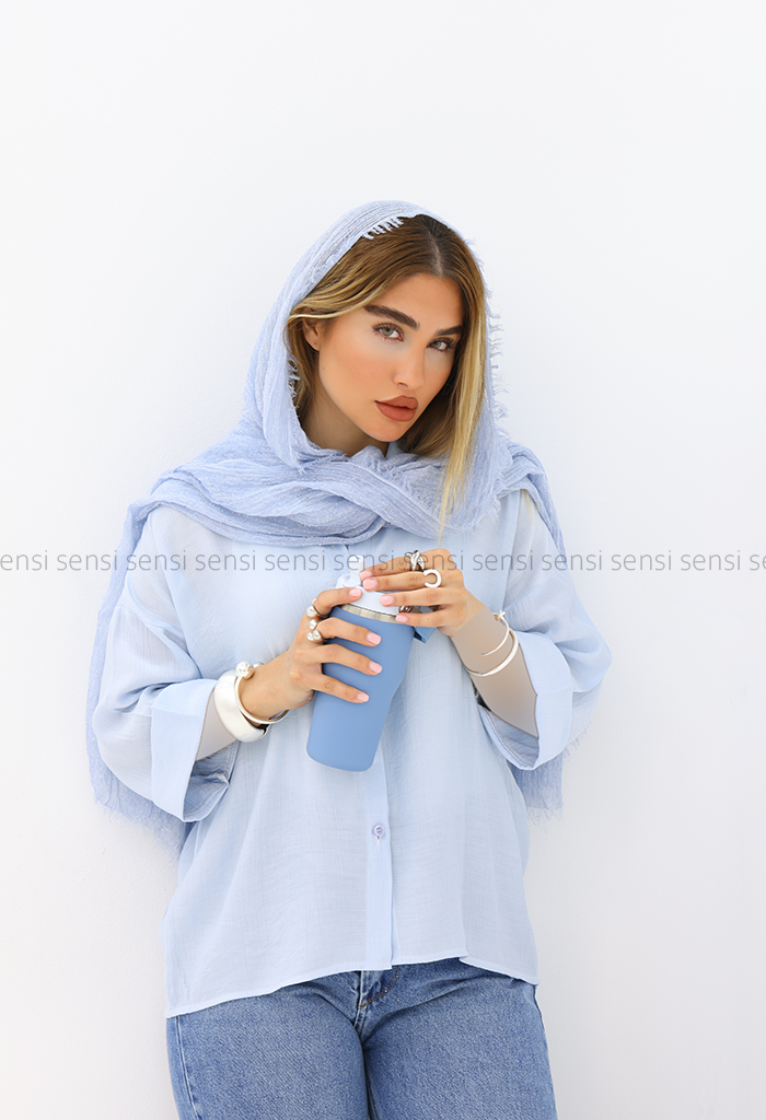 شومیزNRآستین پاکتی کد1006215